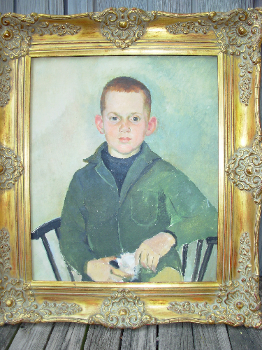 Picture of Norman Rockwell Type portrait..unsigned!